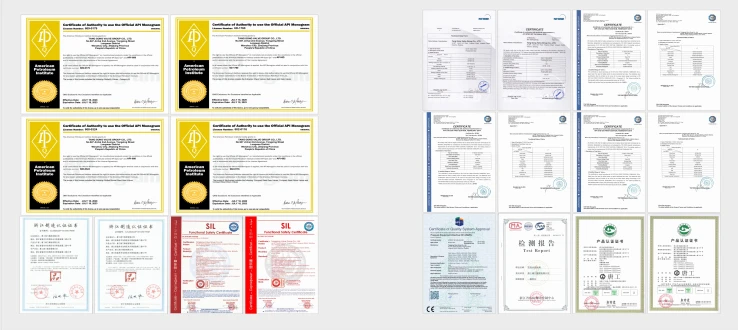 API Line Pipe Certificate API Line Pipe Certificate